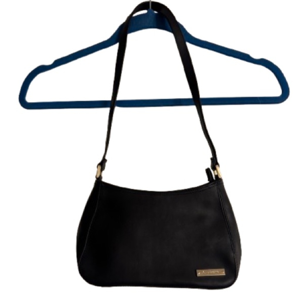 Liz Claiborne Royal Blue Leather Shoulder Bag